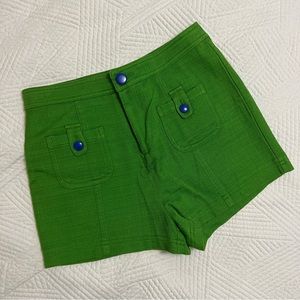 Retro Green Shorts